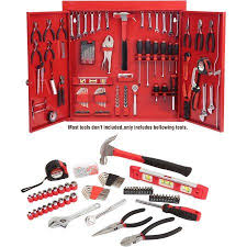 151 Piece Metal Wall Cabinet Tool Kit