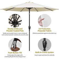 Outdoor Market Table Patio Umbrella
