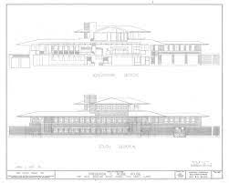 Frederick C Robie House Drawing Frank