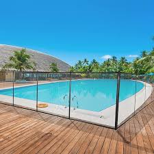 Vevor Pool Fence For Inground Pools Pool Fence Removable Diy Pool Fencing 4x48ft