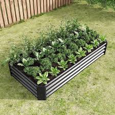 Rot Resistant Metal Garden Bed Planter