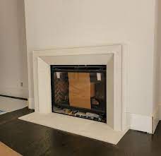 Modern Cast Stone Fireplace