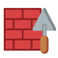 Wall Free Construction And Tools Icons