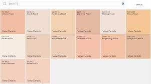 Peach Paint Colors