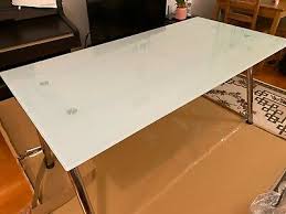 Ikea Galant Glass Table