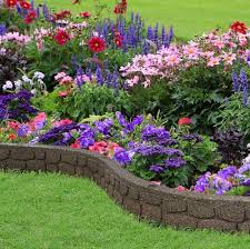 Stone Effect Flexible Garden Border