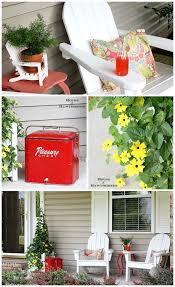 Vintage Inspired Summer Porch Decor