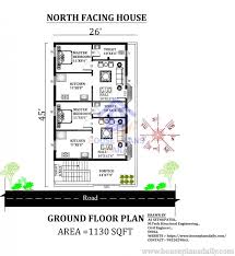 26x45 North And East Facing House Plans