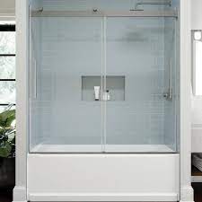 Frameless Sliding Bathtub Door