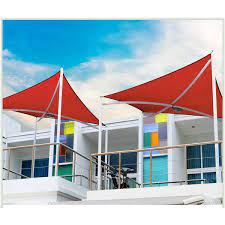 Waterproof 14 Square Shade Sail Colourtree Color Red
