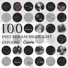 100 Instagram Highlight Covers