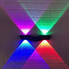 Multi Colour Outdoor Led Wall Lights