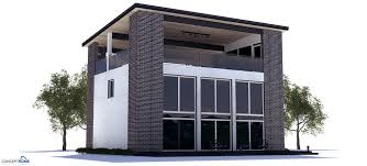 Modern House Plan Ch233