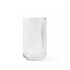 Lyngby Vase Glass 8 1 Clear