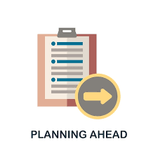 Planning Ahead Icon Simple Element