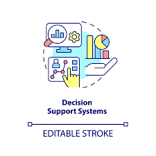 Decision Support Systems Concept Icon
