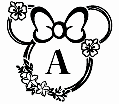 Minnie Mouse Silhouette Sticker Decal