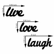 Stagum Live Love Laugh Wall Decor At