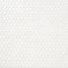 Super White Glass Penny Round Tiles