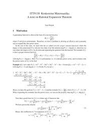 Rational Functions Cs Ioc Ee