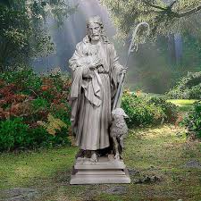 Good Shepherd Large Garden Statue