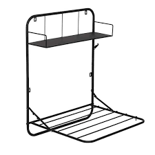The Door Clothes Drying Rack With Shelf