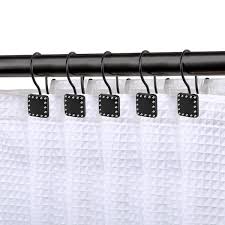 Double Shower Curtain Hooks
