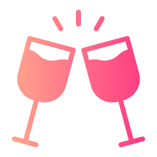 Cheers Generic Gradient Fill Icon
