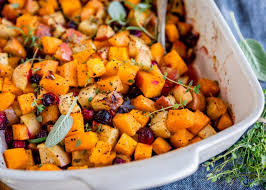 Ernut Squash Bake With Cranberries