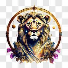 Mythical Lion S Head Artwork Png