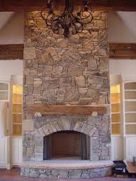 Stone Fireplace Home Fireplace