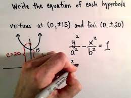 Find Equation Given Foci And Vertices