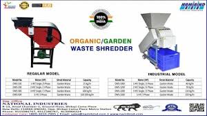 Garden Waste Shredder Machine At Rs