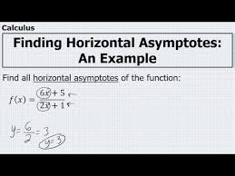 Finding Horizontal Asymptotes