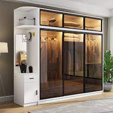 Glass Sliding Wardrobes At Rs 1650 Sq