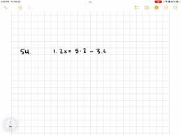 Solved Solve Each Equation And Express