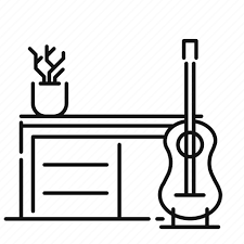 Furniture Guitar Home Interior