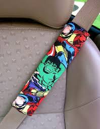 Seat Belt Strap Cover The Avengers With