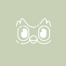 Green Duolingo Icon Pixel Art Design