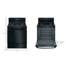 Hotpoint Rgbs300dmbb 30 Inch Gas Freestanding Range Black