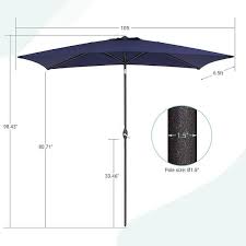 Rectangular Patio Umbrella