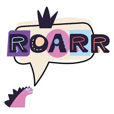 Dinosaurs Roarr Icon Removable Wall