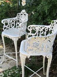 Vintage Victorian White Ornate Wrought