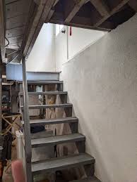 Widen Basement Stairway
