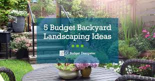 Backyard Landscaping Ideas On A Budget