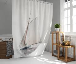 Coastal Farmhouse Shower Curtain