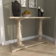 Rectangle Wood Console Table