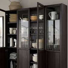 Ikea Glass Cabinet Doors Bookcase