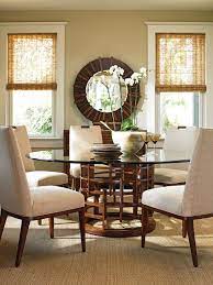 Round Glass Top Dining Room