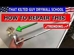 Repairing Drywall Anchor Holes Large